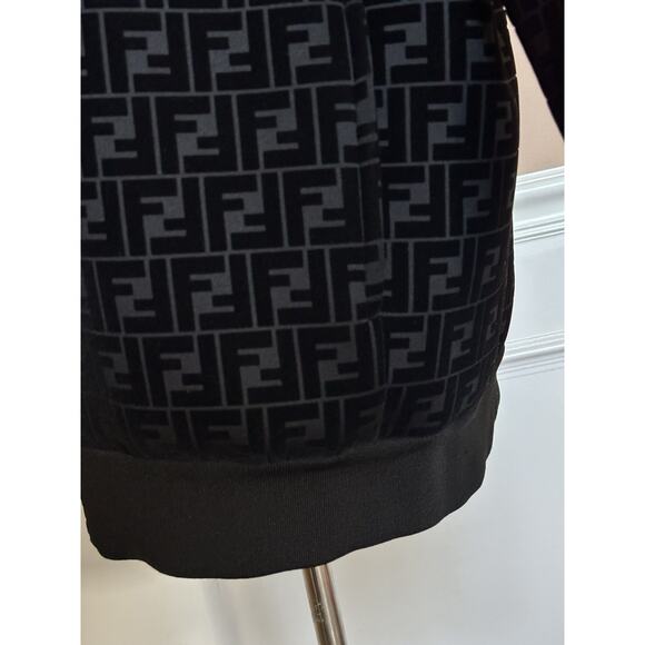 Fendi FF Bloauson Woven Fabric Jacket with Hoodie 44 US (54 Euro) IT NWT $3000 - Picture 7 of 15